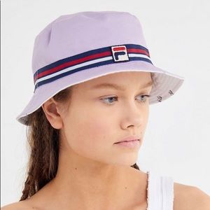 Fila Reversible Bucket Hat White/Blue Universal